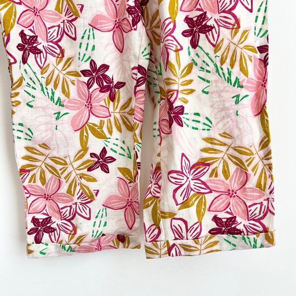 ZARA Floral Jumper with Flutter Straps Toddler Girl Size 3-4yrs NEW - Picture 4 of 8